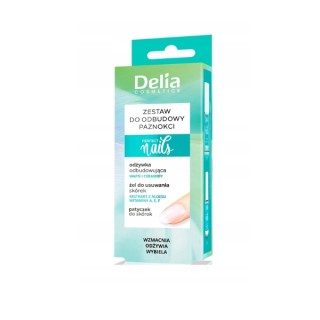 Delia Perfect Nails Zestaw do odbudowy paznokci 3w1 