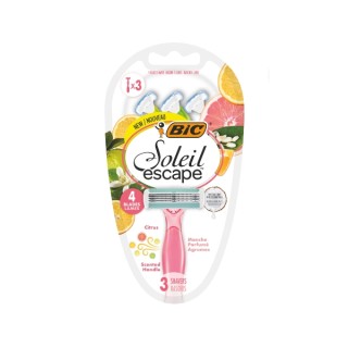 BIC Soleil Escape Citrus Maszynki do golenia 3 sztuki