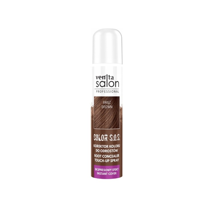 Venita Salon Professional Color S.O.S. Korektor koloru do odrostów Brąz 75 ml