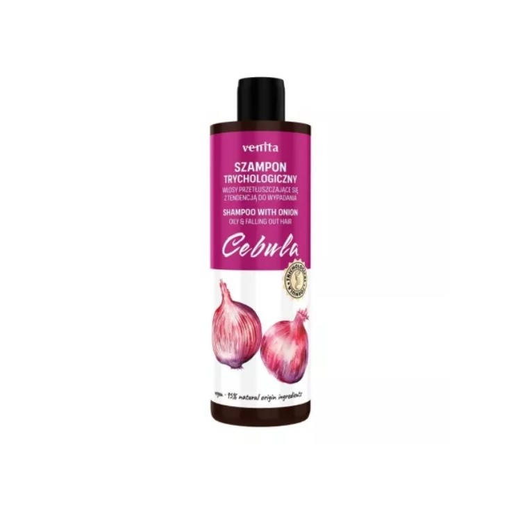 Venita trychologiczny Szampon do włosów Cebula 300 ml