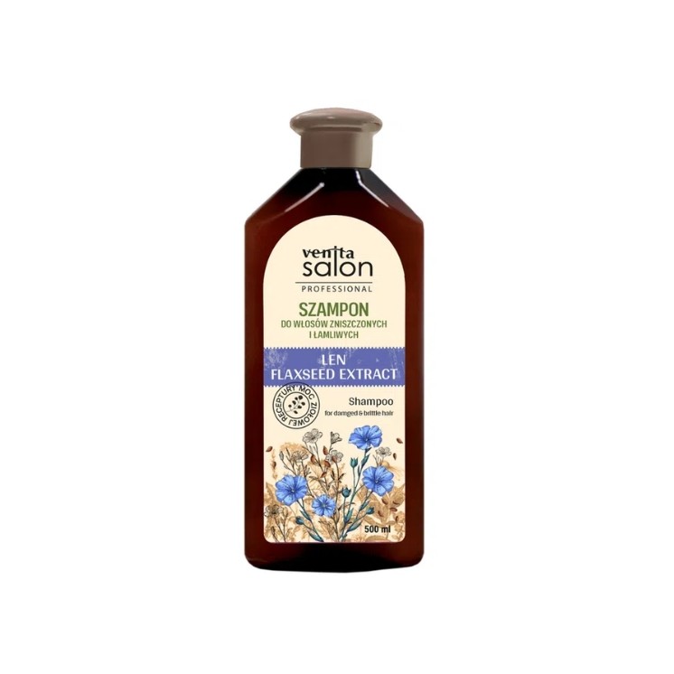 Venita Salon Professional Szampon do włosów Len 500 ml
