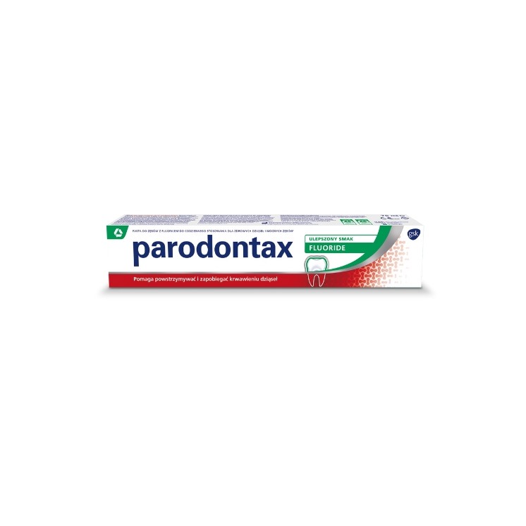 Parodontax Dentifrice au fluor pour prévenir les saignements des gencives 75 ml