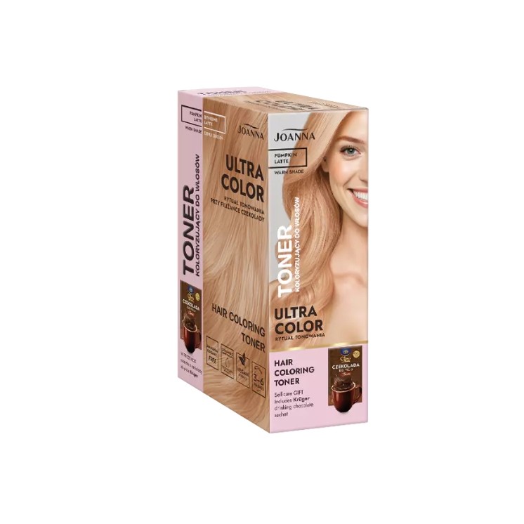 Joanna Ultra Color Toner do włosów Pumpkin latte 100 g