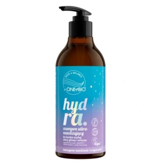 OnlyBio Hair in Balance Hydra ultranawilżający Szampon do bardzo suchej skóry głowy i włosów 400 ml