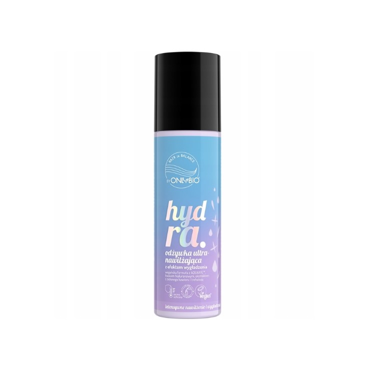 OnlyBio Hair in Balance Hydra Après-shampoing lissant ultra-hydratant 200 ml
