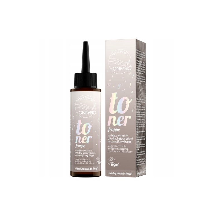 OnlyBio Hair in Balance Toner do włosów Frappe 100 ml