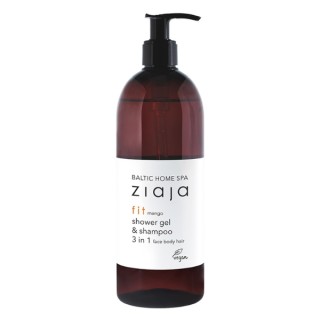 Gel douche 3 en 1 Ziaja Baltic Home Spa Fit 500 ml