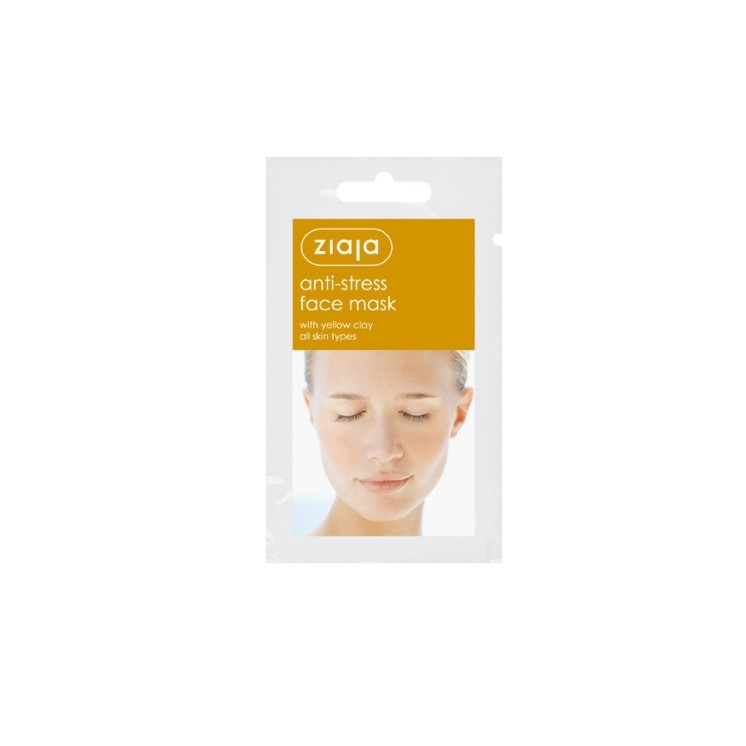 Ziaja Anti-Stress Gezichtsmasker met Gele Klei 7 ml
