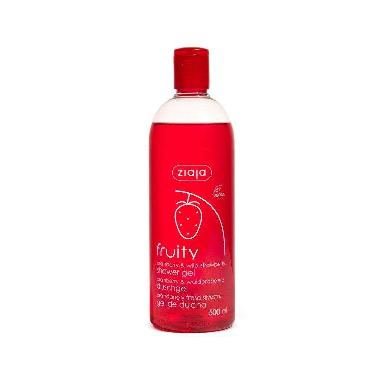Gel douche Ziaja Blubel Canneberge Fraise 500 ml