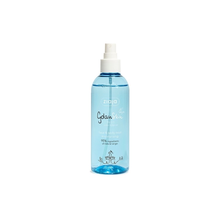 Ziaja GdanSkin nawilżająca mgiełka zapachowa do twarzy i ciała 200 ml