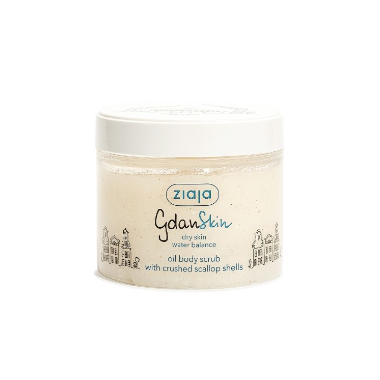 Ziaja GdanSkin olejowy Peeling do ciała z kruszonymi muszlami 300 ml
