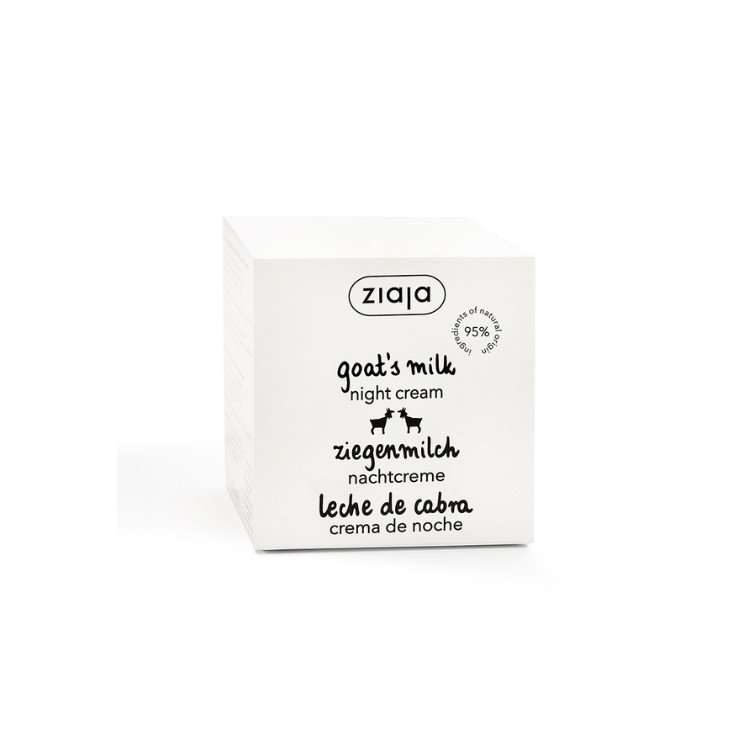 Ziaja Geitenmelk Voedende en verzachtende nachtcrème 50 ml