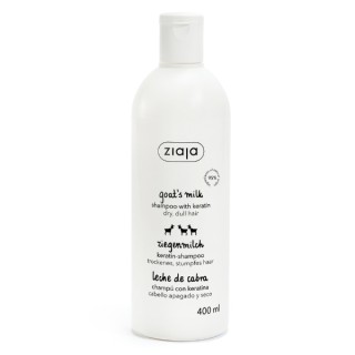 Ziaja Kozie Mleko Szampon do włosów z keratyną 400 ml Ziaja Kozie Mleko Szampon do włosów z keratyną 400 ml