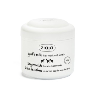 Masque capillaire au lait de chèvre Ziaja à la kératine, soin intensif 200 ml