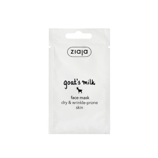 Masque visage au lait de chèvre Ziaja Compresse lactée 7 ml
