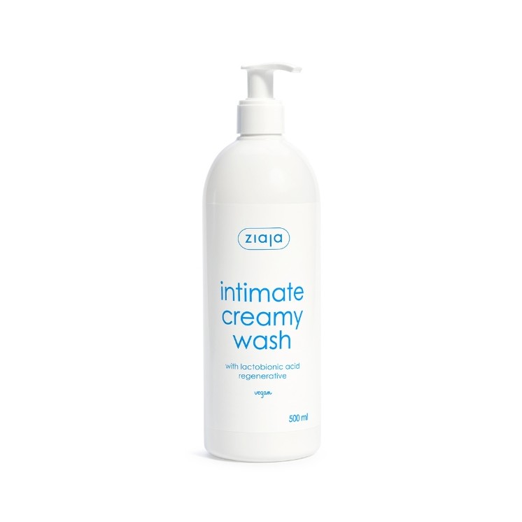 Ziaja Intima Romige intieme hygiënevloeistof met lactobionzuur 500 ml