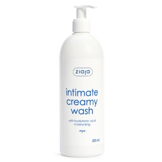 Ziaja Intima Kremowy płyn do higieny intymnej z kwasem hialuronowym 500 ml