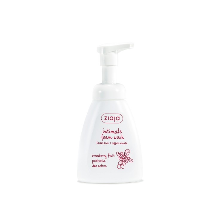 Ziaja Intima normalizująca Pianka do higieny intymnej Nektar Żurawiny 250 ml