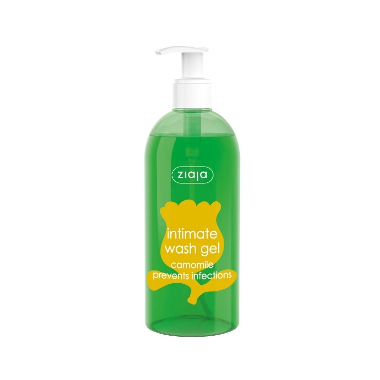 Ziaja Intima fluide d'hygiène intime aux herbes Camomille 500 ml