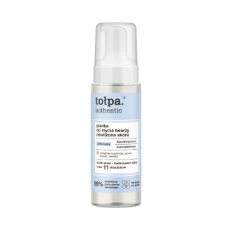 Tołpa Authentic Pianka do mycia twarzy nawilżona skóra 150 ml