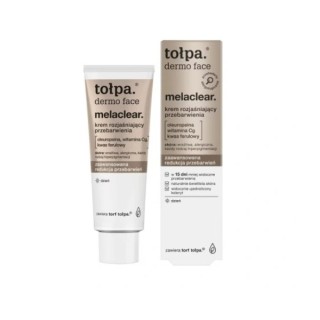 Tołpa Dermo Face Melaclear Krem do twarzy na dzień rozjaśniający przebarwienia 40 ml