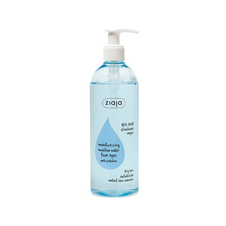 Ziaja Hydraterende Make-up Remover Micellaire Fluid voor Gezicht en Ogen 390 ml