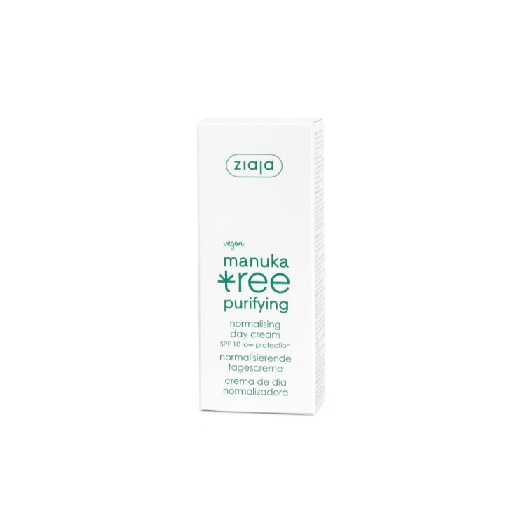 Ziaja Cleansing Face Cream moisturizing corrective-astringent balance SPF10 low protection 50 ml
