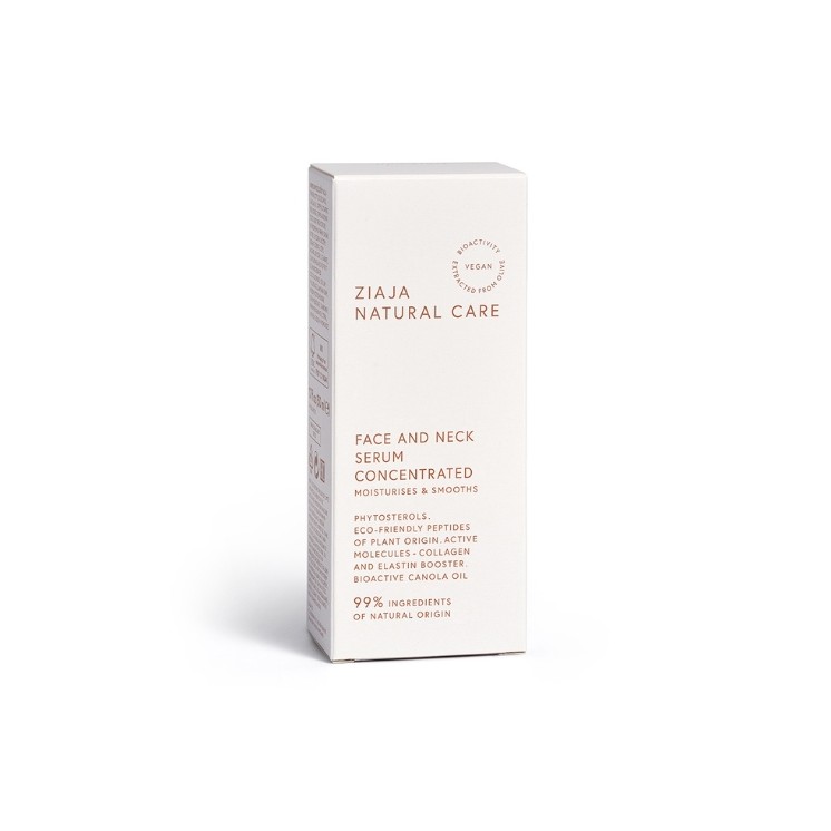 Ziaja Natuurlijk Geconcentreerd Serum voor Gezicht, Hals en Decolleté 30 ml