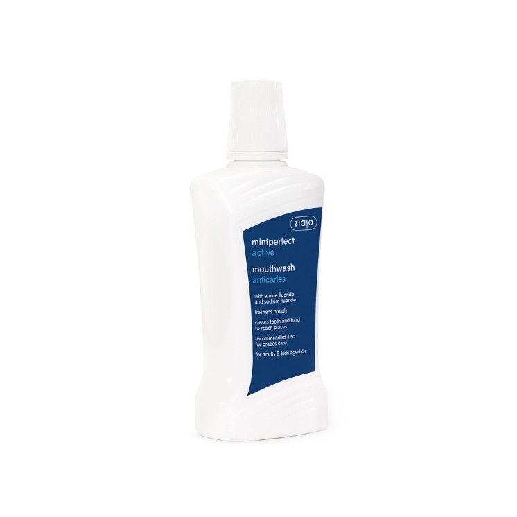 Ziaja Mintperfect Activ Płyn stomatologiczny przeciewpróchniczy 500 ml