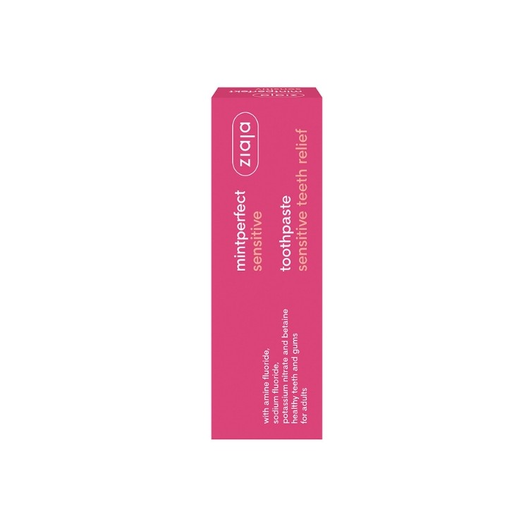 Ziaja Mintperfect Sensitiv Pasta stomatologiczna zmniejszająca nadwrażliwość 75 ml