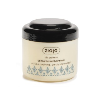 Ziaja Silk Masque capillaire lissant concentré aux protéines de soie 200 ml Ziaja Silk Masque capillaire lissant concentré aux protéines de soie 200 ml