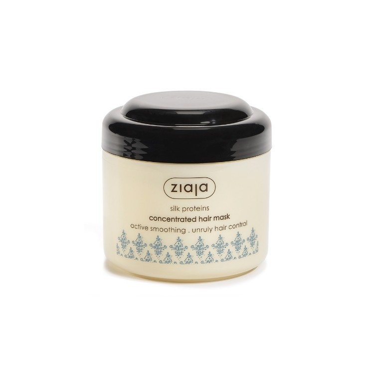 Ziaja Silk Masque capillaire lissant concentré aux protéines de soie 200 ml
