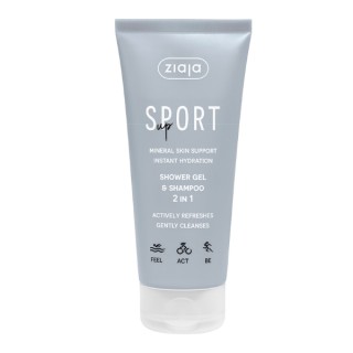 Шампунь та гель для душу Ziaja Sport Up 2в1 200 мл
