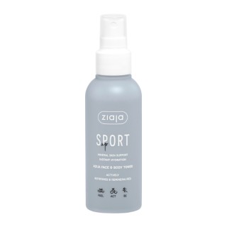 Ziaja Sport Up Aqua - tonik do ciała i twarzy w sprayu 120 ml