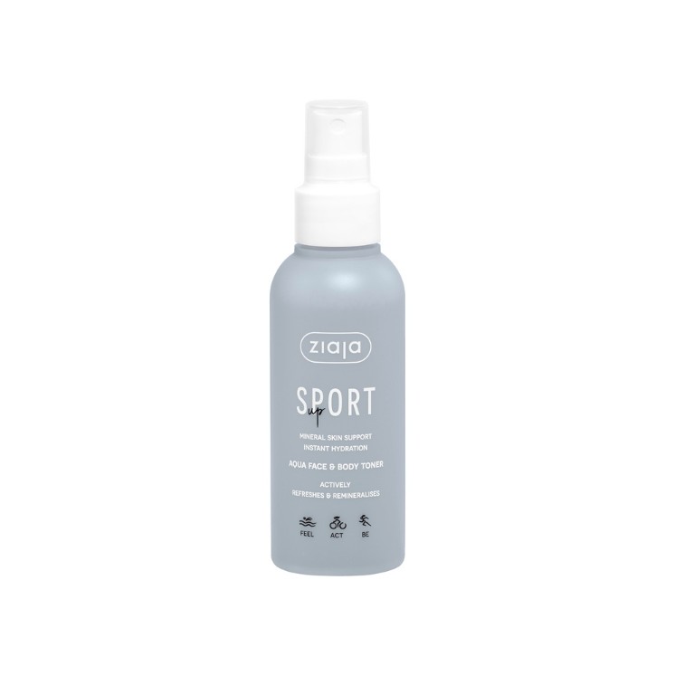 Ziaja Sport Up Aqua - body and face tonic spray 120 ml