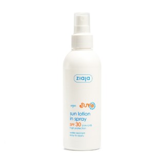 Ziaja Sun Spray Lait Solaire Hydratant SPF30 UVA + UVB Haute Protection 170 ml