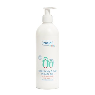 Gel lavant corps et cheveux pour enfants Ziaja Ziajka doux pour la peau 400 ml