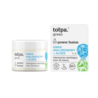Tołpa Green Power Fusion Intensively Moisturizing Face Cream Hyaluronic Acid + Aloe 50 ml