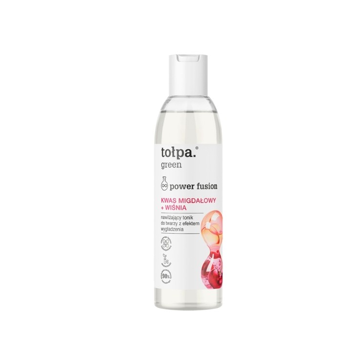 Tołpa Green Power Fusion nawilżający Tonik do twarzy Kwas migdałowy + Wiśnia 200 ml