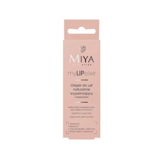 Miya Cosmetics myLIPelixir Olejek do ust naturalnie wypełniający z tripeptydem Clear 10 g