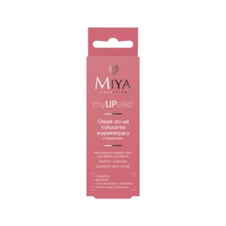 Miya Cosmetics myLIPelixir Olejek do ust naturalnie wypełniający z tripeptydem Rose 10 g