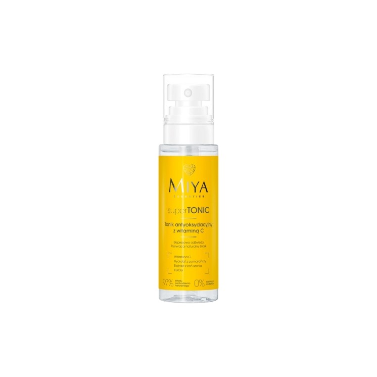 Miya Cosmetics superTonic antyoksydacyjny Tonik do twarzy z witaminą C 100 ml