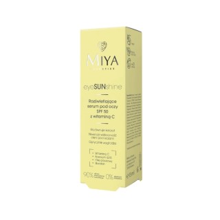 Miya Cosmetics eyeSUNshine rozświetlające Serum pod oczy z witaminą C SPF50 15 ml