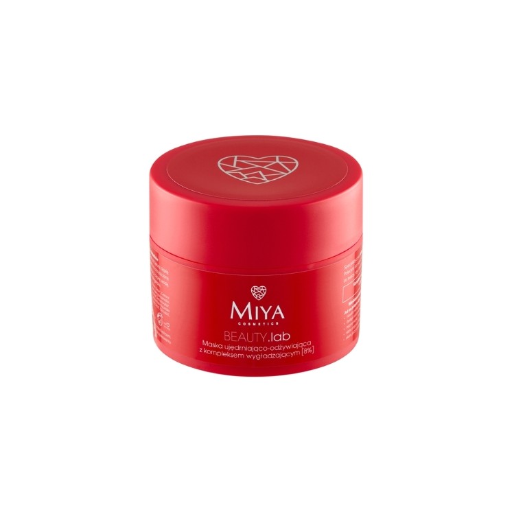 Miya Cosmetics BEAUTY.lab ujędrniająco-odżywiająca Maska do twrzy z kompleksem wygładzającym 50 ml