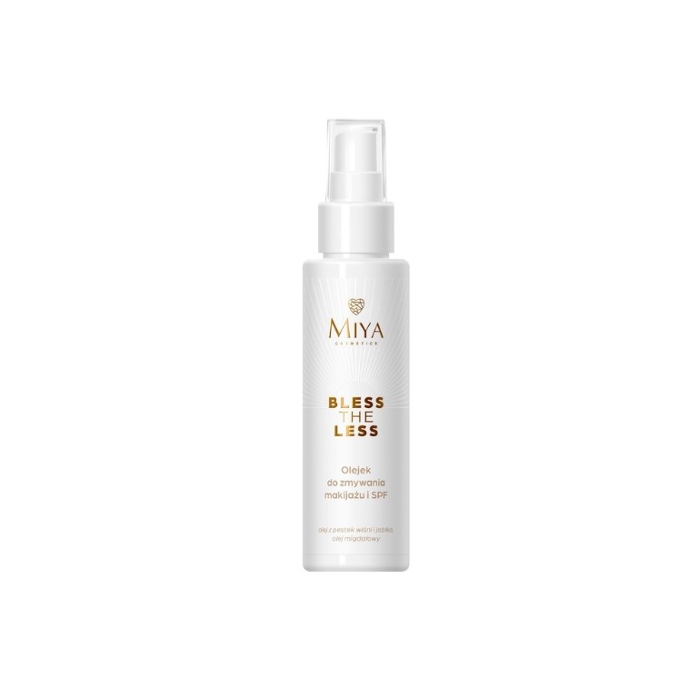 Miya Cosmetics Bless The Less oczyszczający Olejek do demakijażu i SPF 100 ml