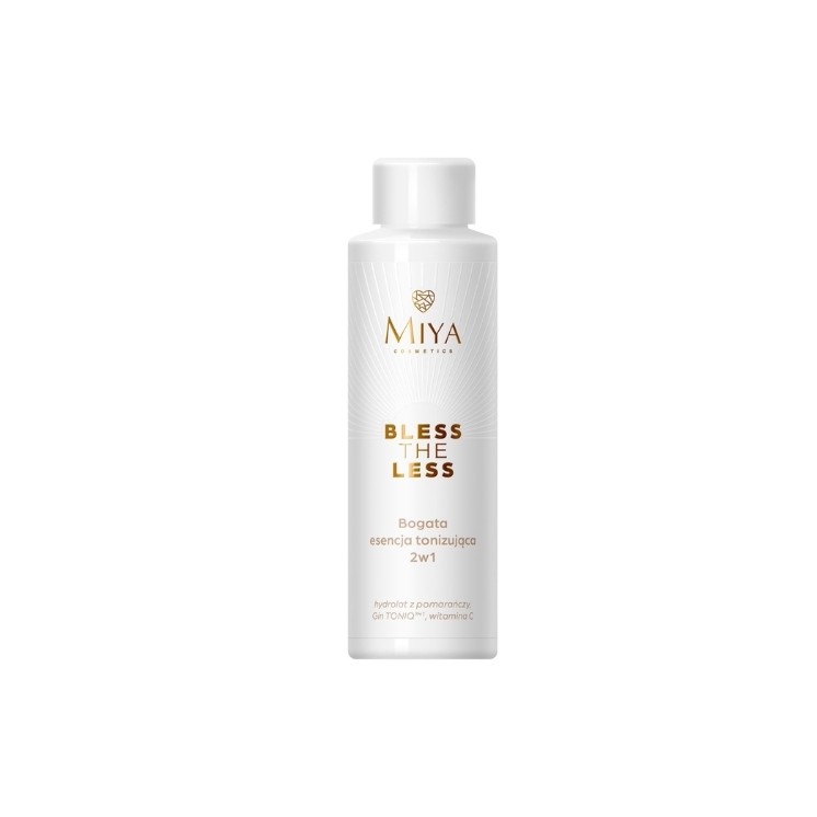Miya Cosmetics Bless The Less bogata tonizująca Emulsja do twarzy 2w1 100 ml
