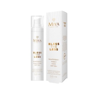 Зволожувальний та заспокійливий крем для обличчя Miya Cosmetics Bless The Less SPF50 + 50 мл