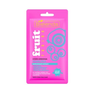 Bielenda Fruit Fusion Hydro - creamy moisturizing and soothing face mask 8 g