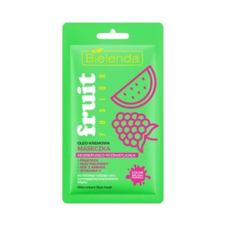 Bielenda Fruit Fusion Oleo - creamy regenerating and brightening face mask 8 g