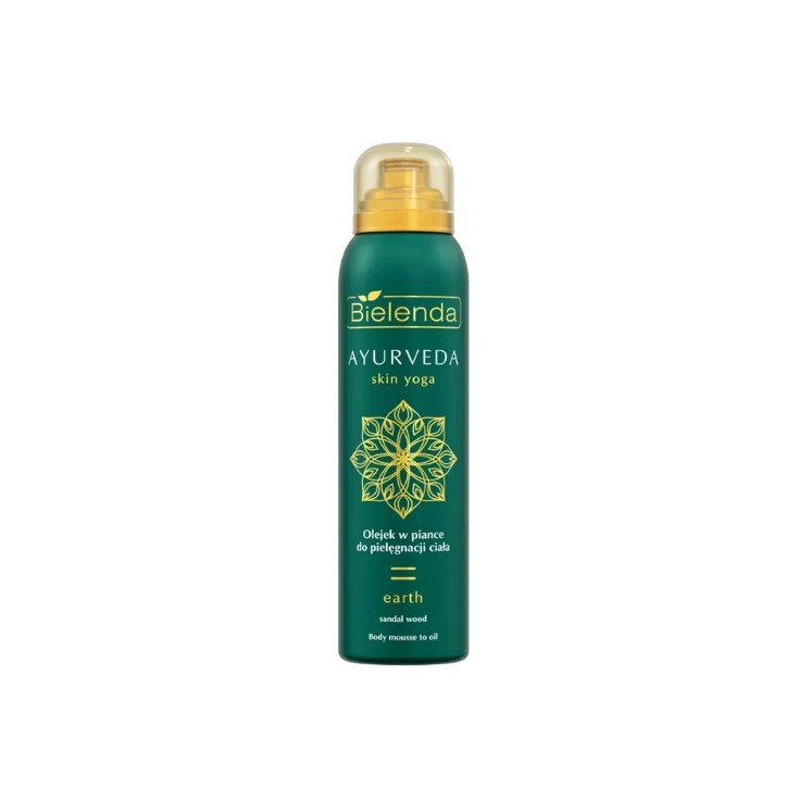 Bielenda Ayurveda Skin Yoga pielęgnacyjny Olejek do ciała w piance Earth 150 ml